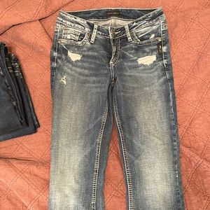 Silver Suki Slimboot jeans